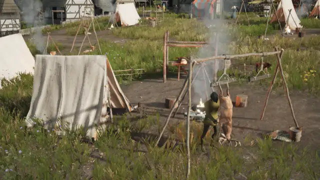 Hunting camp in Manor Lords